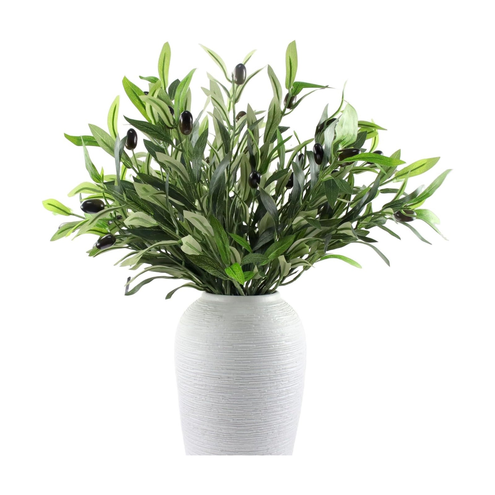 Artificial Olive Branches for Vase / Set of 6
