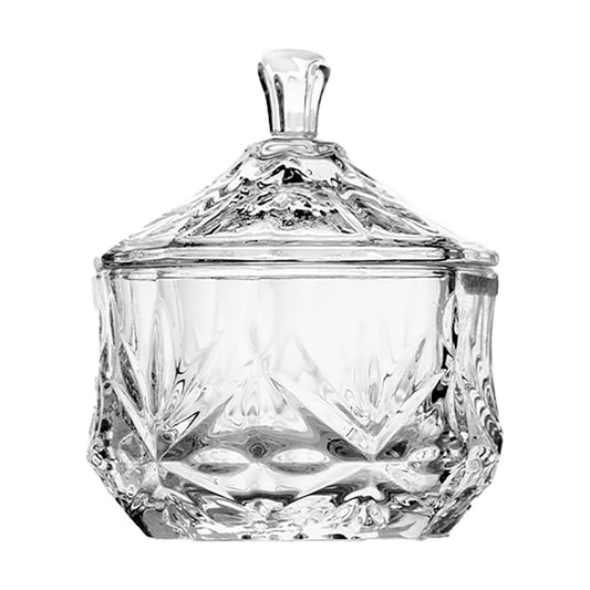 Small Decorative Storage Jar for Candy / Clear