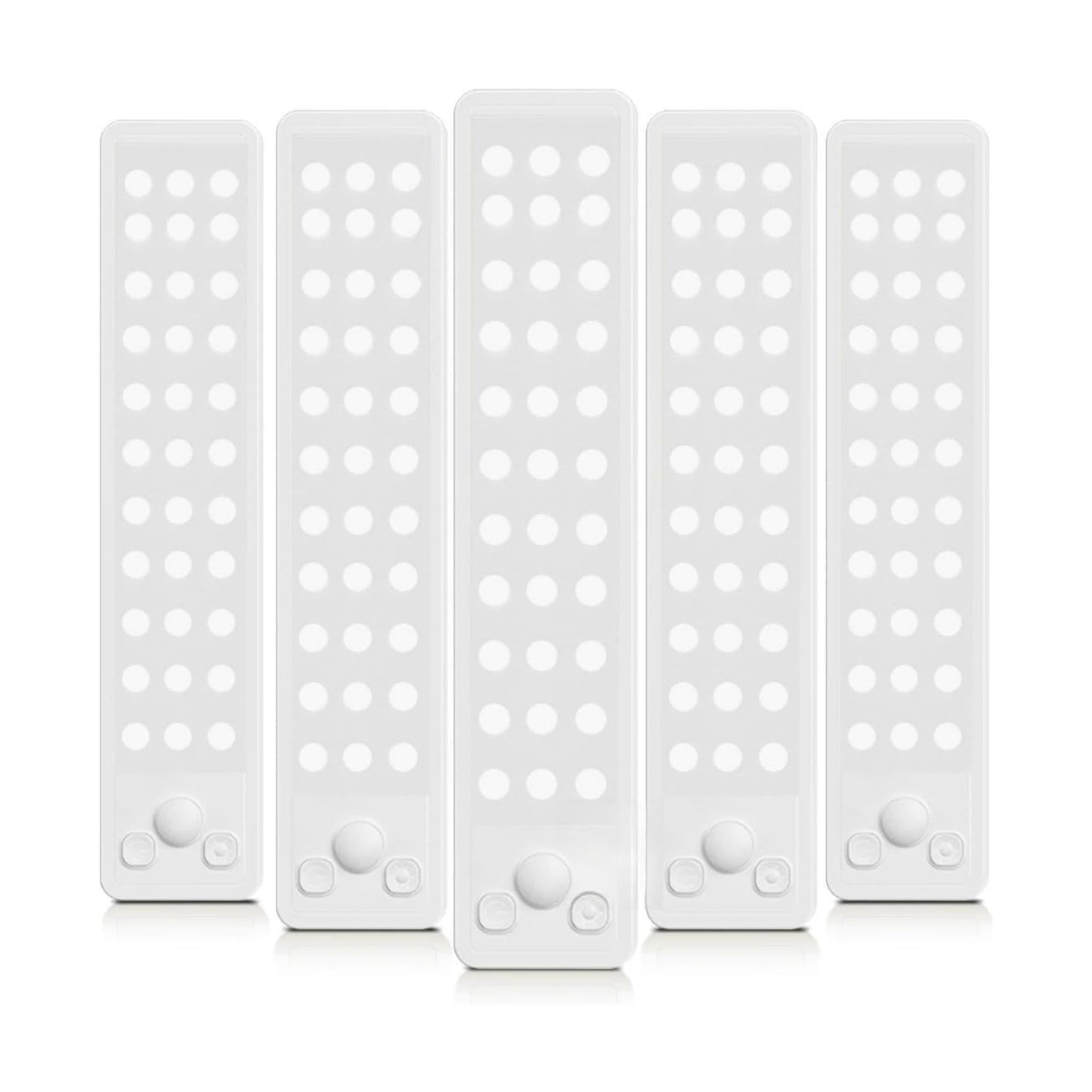 Under Cabinet Rechargeable Dimmable Lighting: 3 Color Temperature Motion Sensor Lights Indoor - Battery Operated Lights
