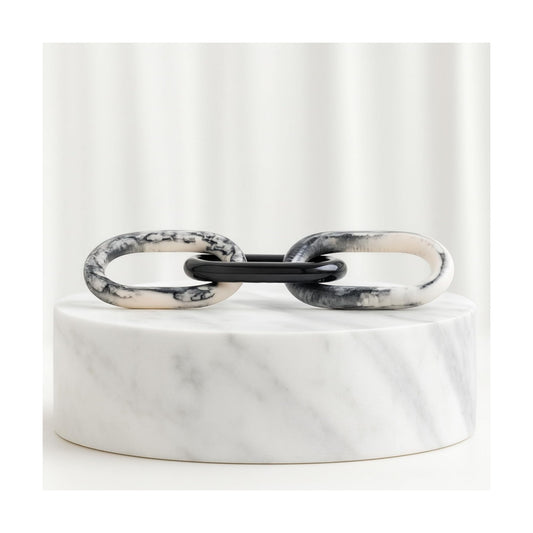Modern Home Decor Accent / Black/white