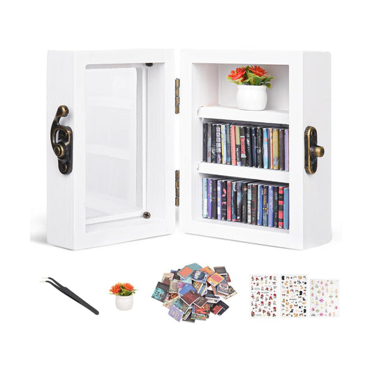 60 Mini Books / Classic White / Small