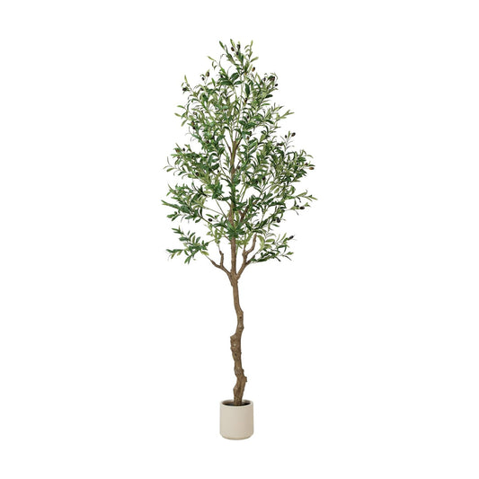 Planter / Fake Tall Plants / 7ft / Natural