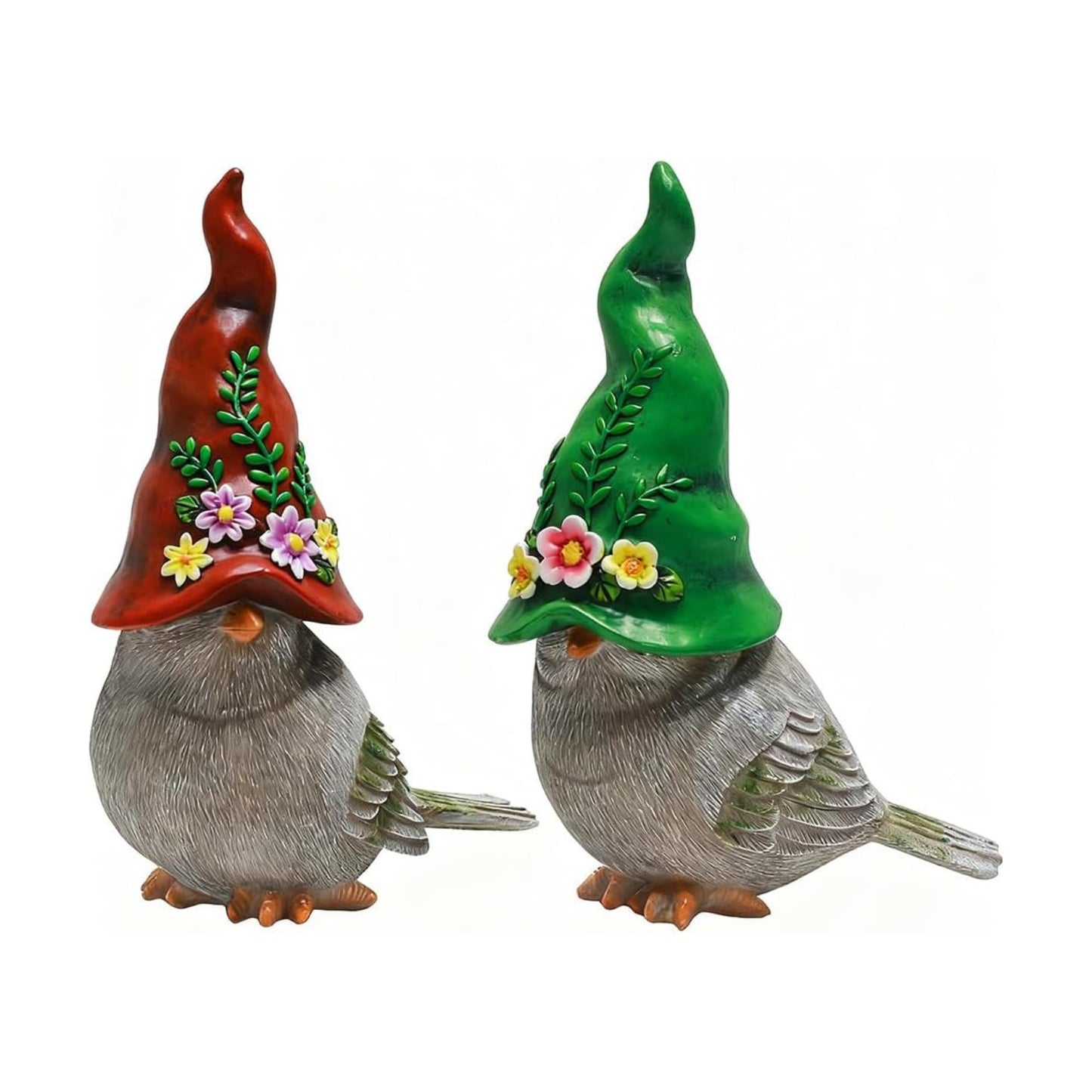 Bird Statues Bird Sculptures Garden Decor Bird Figurines Home Decor Decorative Bird / Set of 2