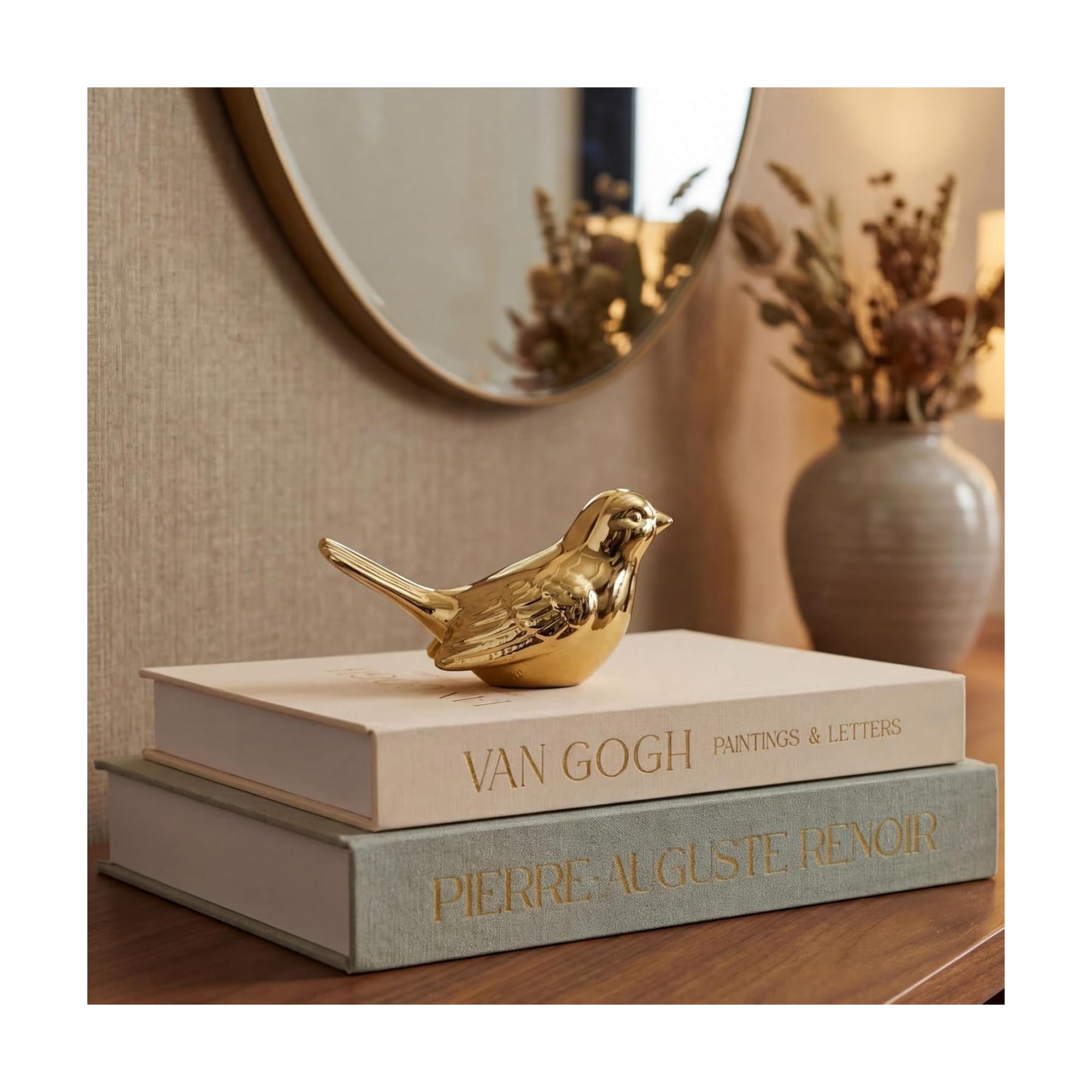 Linen Coffee Table Books / Set of 2