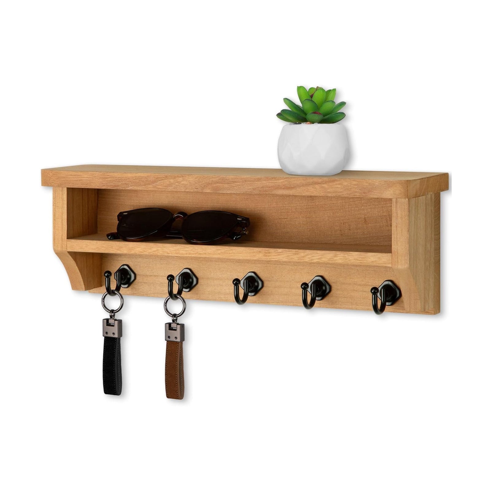 5 Key Hooks / Wood
