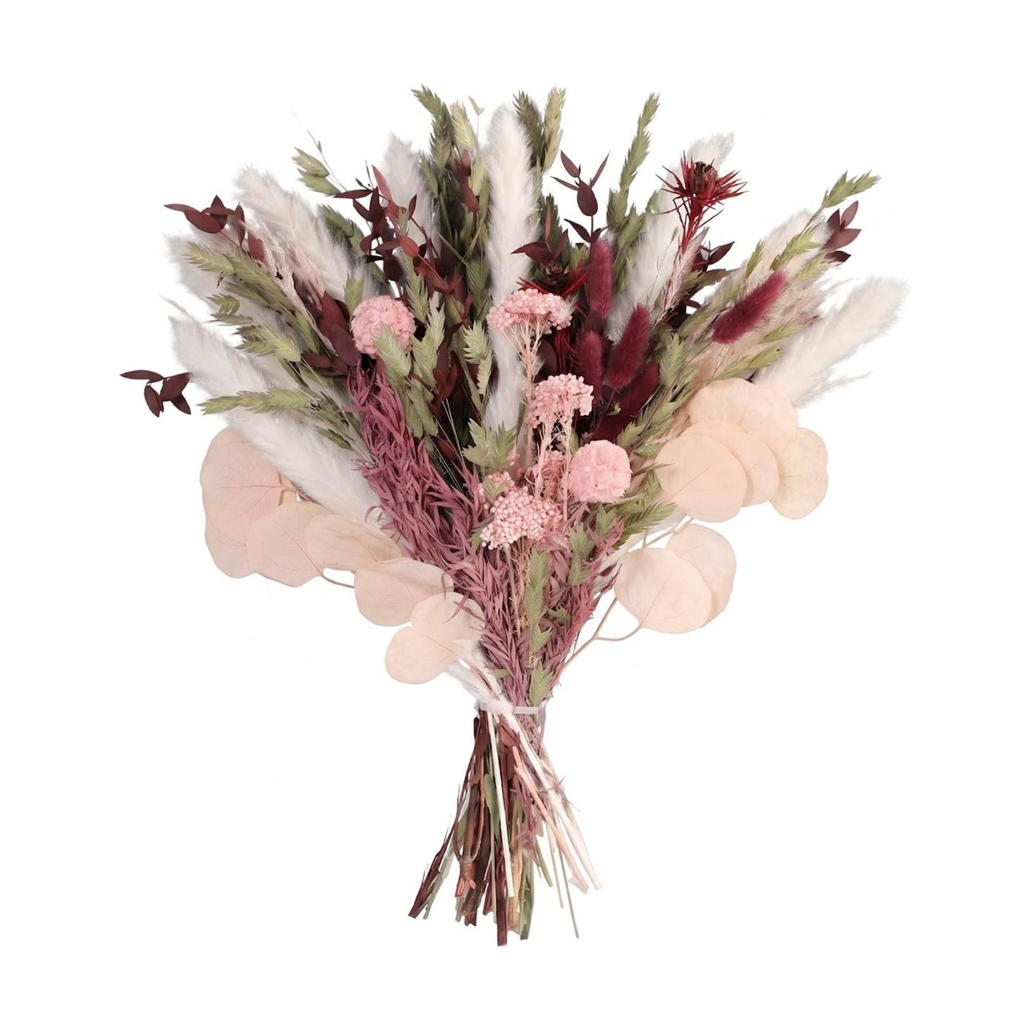 Boho Dried Flowers / Blush Pink Pampas Grass Bouquet