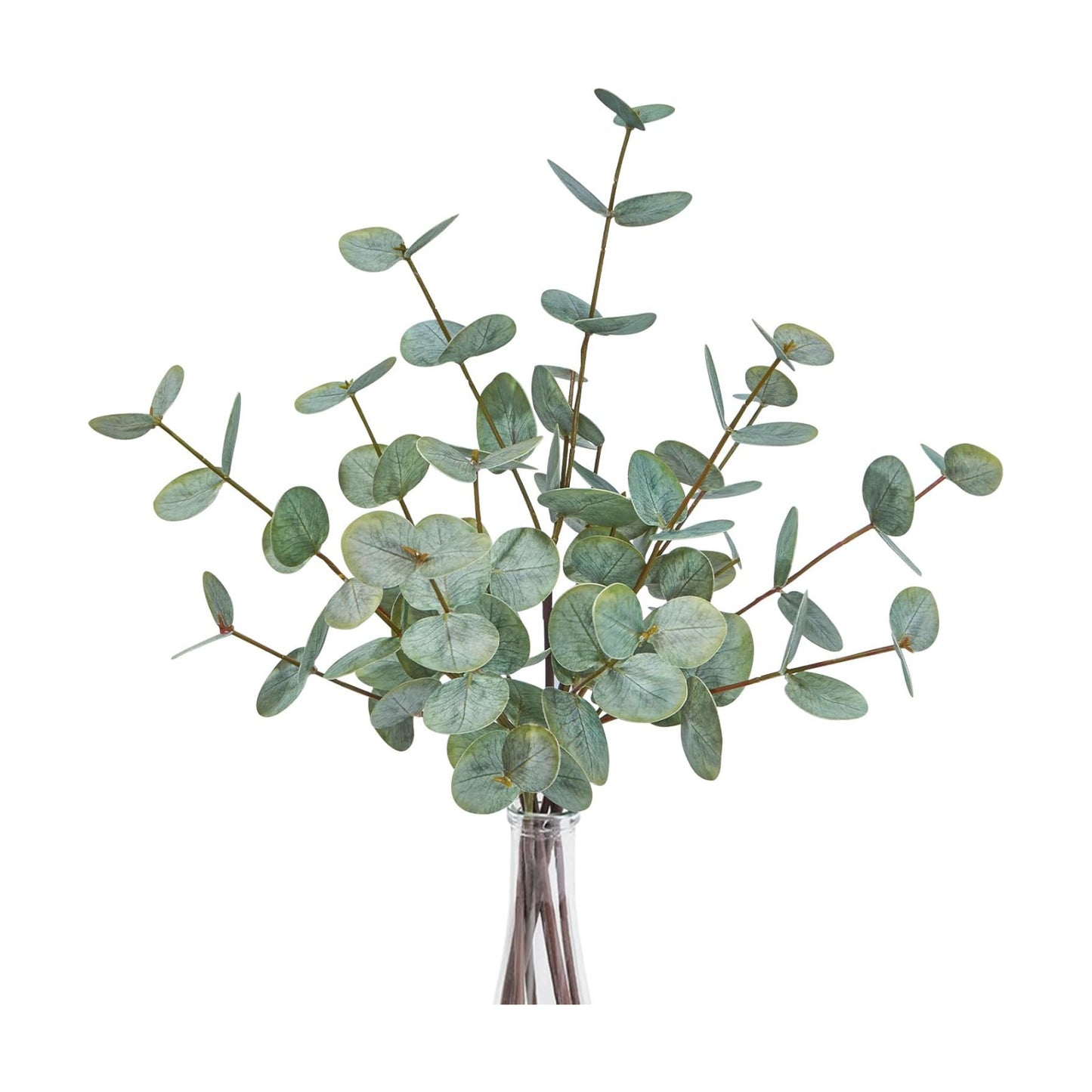 Artificial Eucalyptus Stems 18.7" Fake Eucalyptus Plants / Set of 6