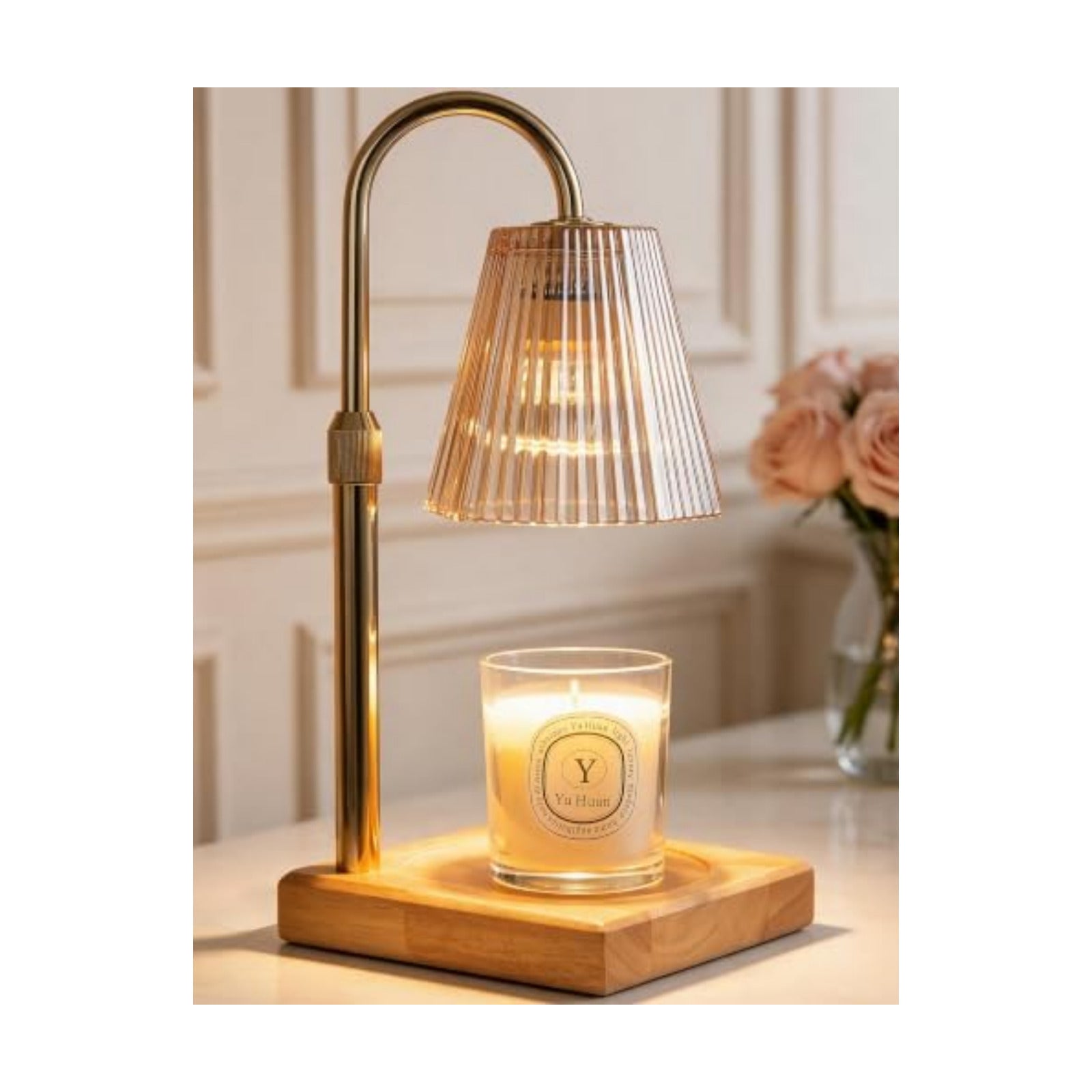 Candle Warmer Lamp Gold, Home Decor, Brithday Gifts for Women Mom