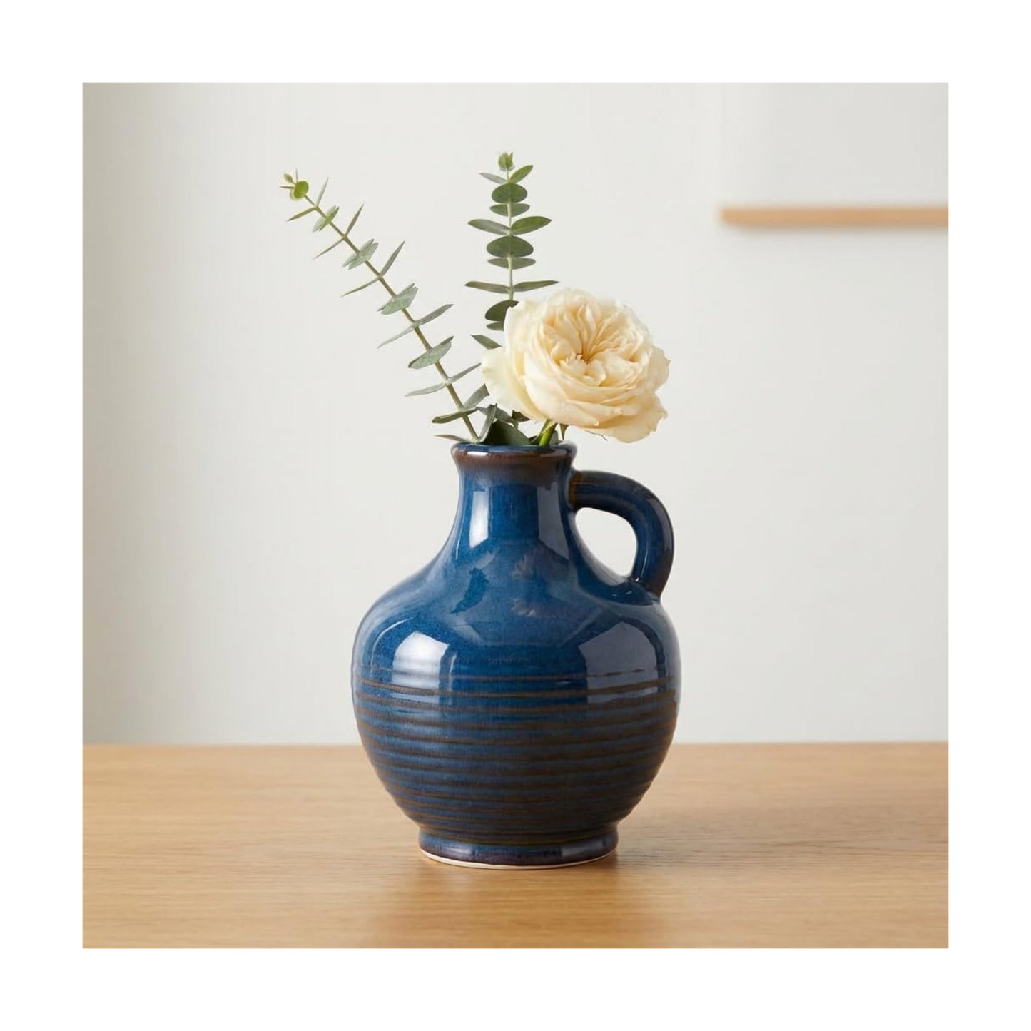 Small Modern Vase / 6 Inch / Blue - 6