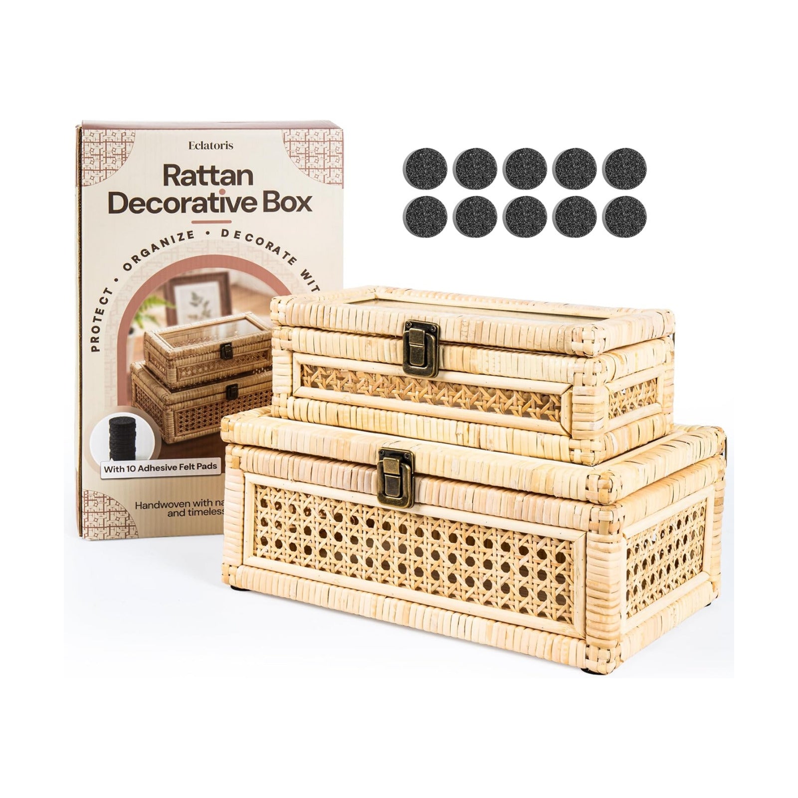 Rattan Display Box / Rattan Decorative Box