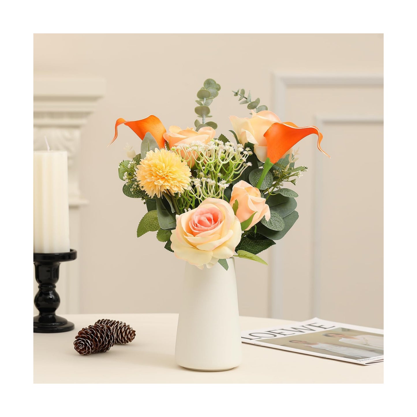 a Ceramic Vase / Champagne