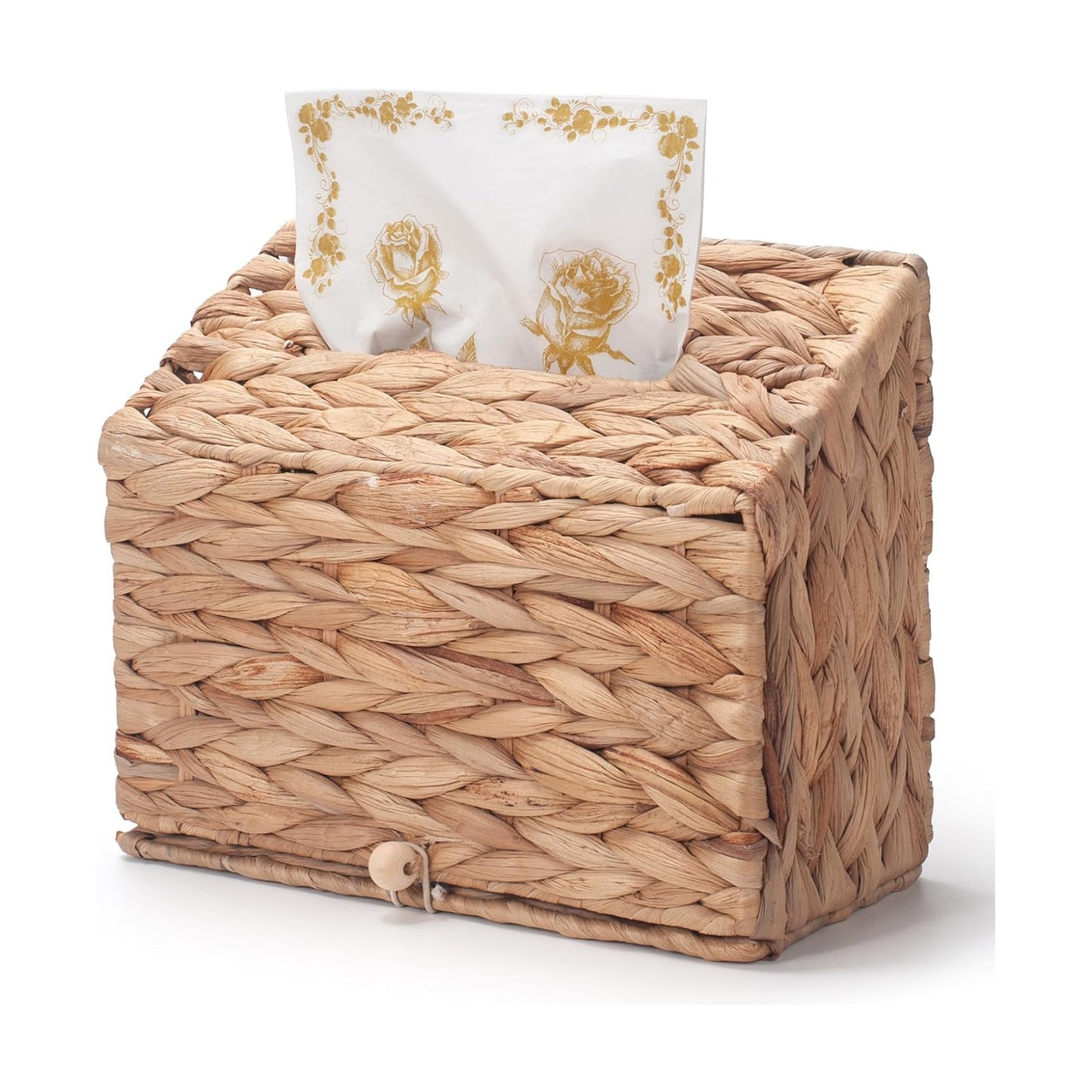 Disposable Paper Hand Towels Wicker Paper Towel Holders Trapezoid