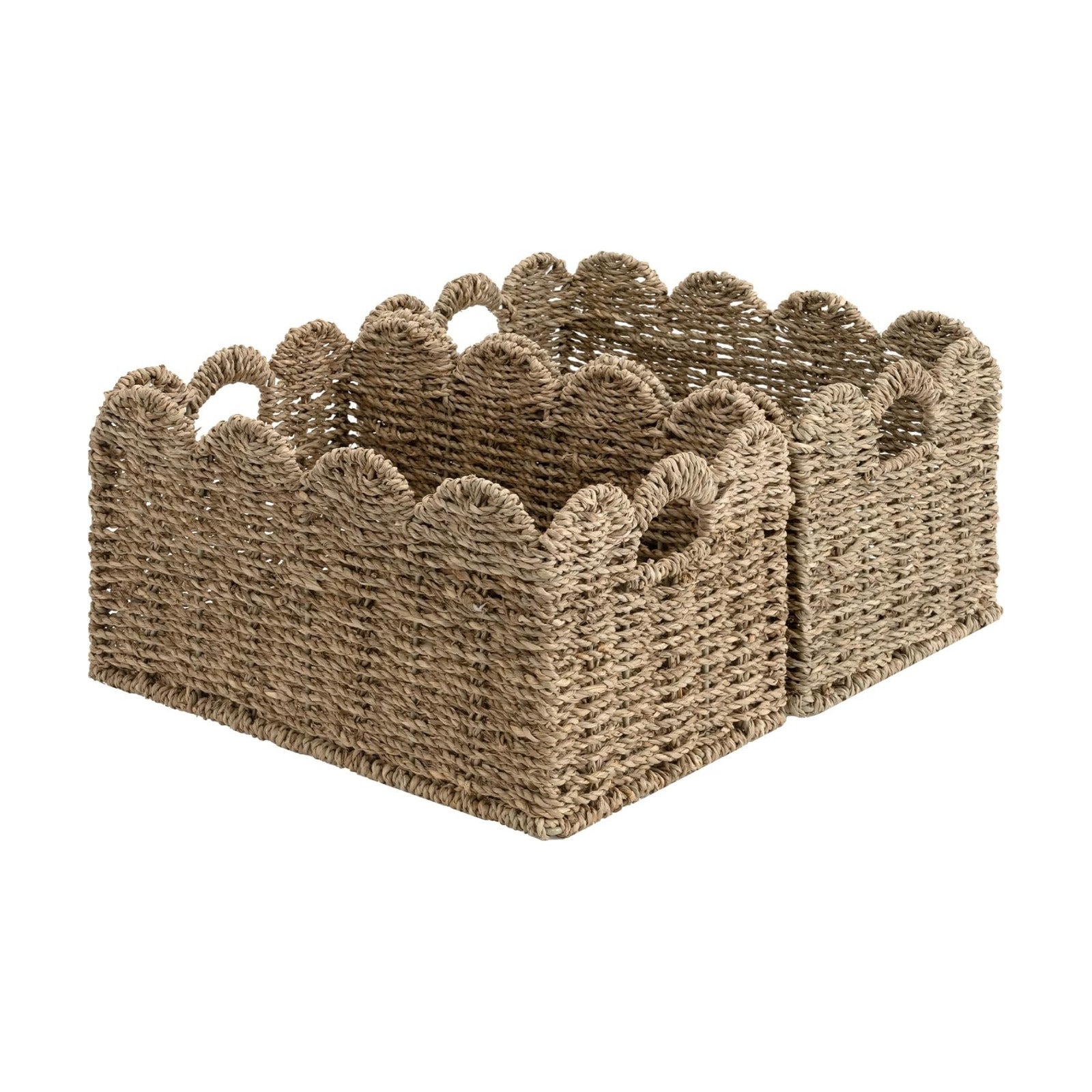 Hand-woven Rattan Baskets / Seagrass