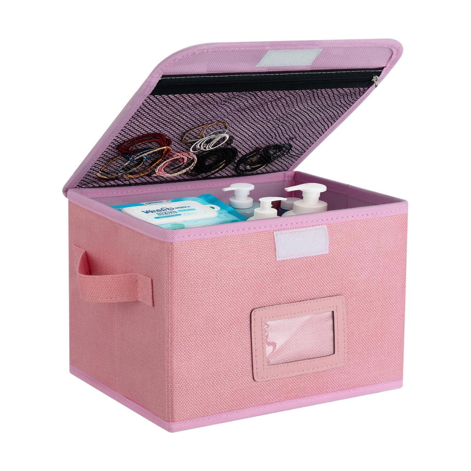 Storage Basket / Organizer Container / Pink