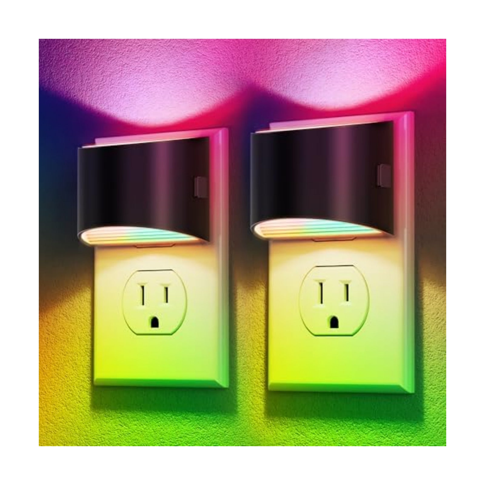DORESshop Night Light, Night Lights Plug into Wall, Adjustable, RGB