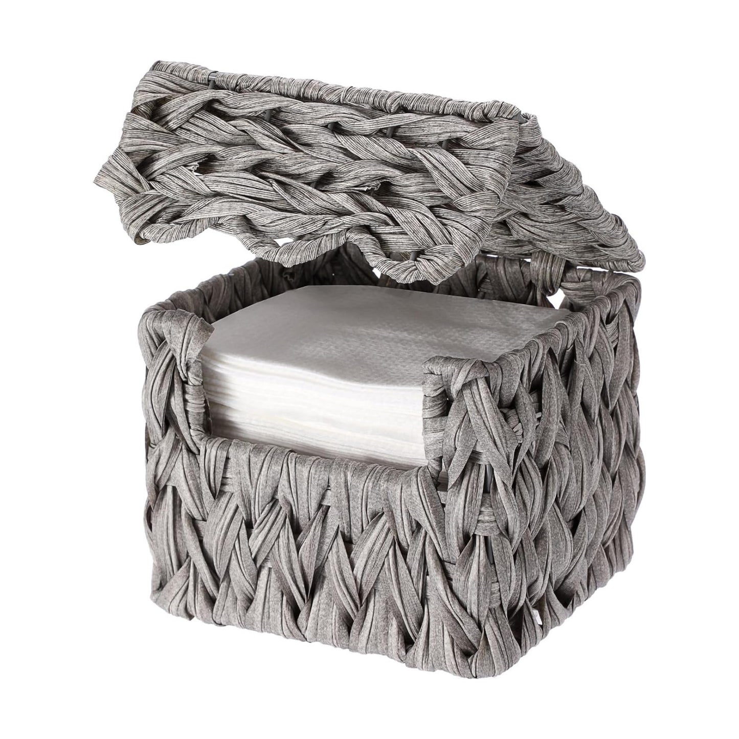 Rattan Disposable Face Towel Holder