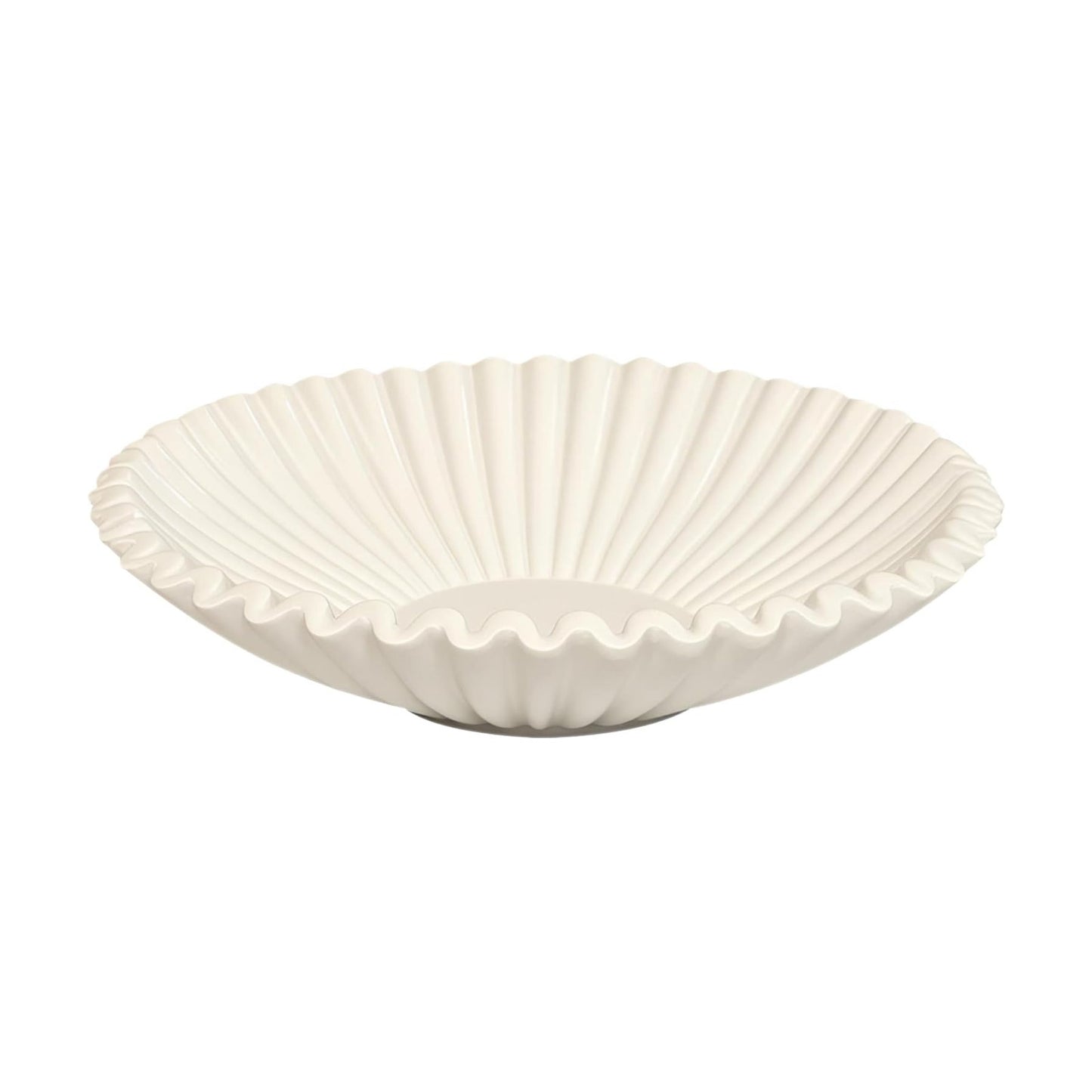 Coffee Table Bowl / Beige / 8.65 Inch