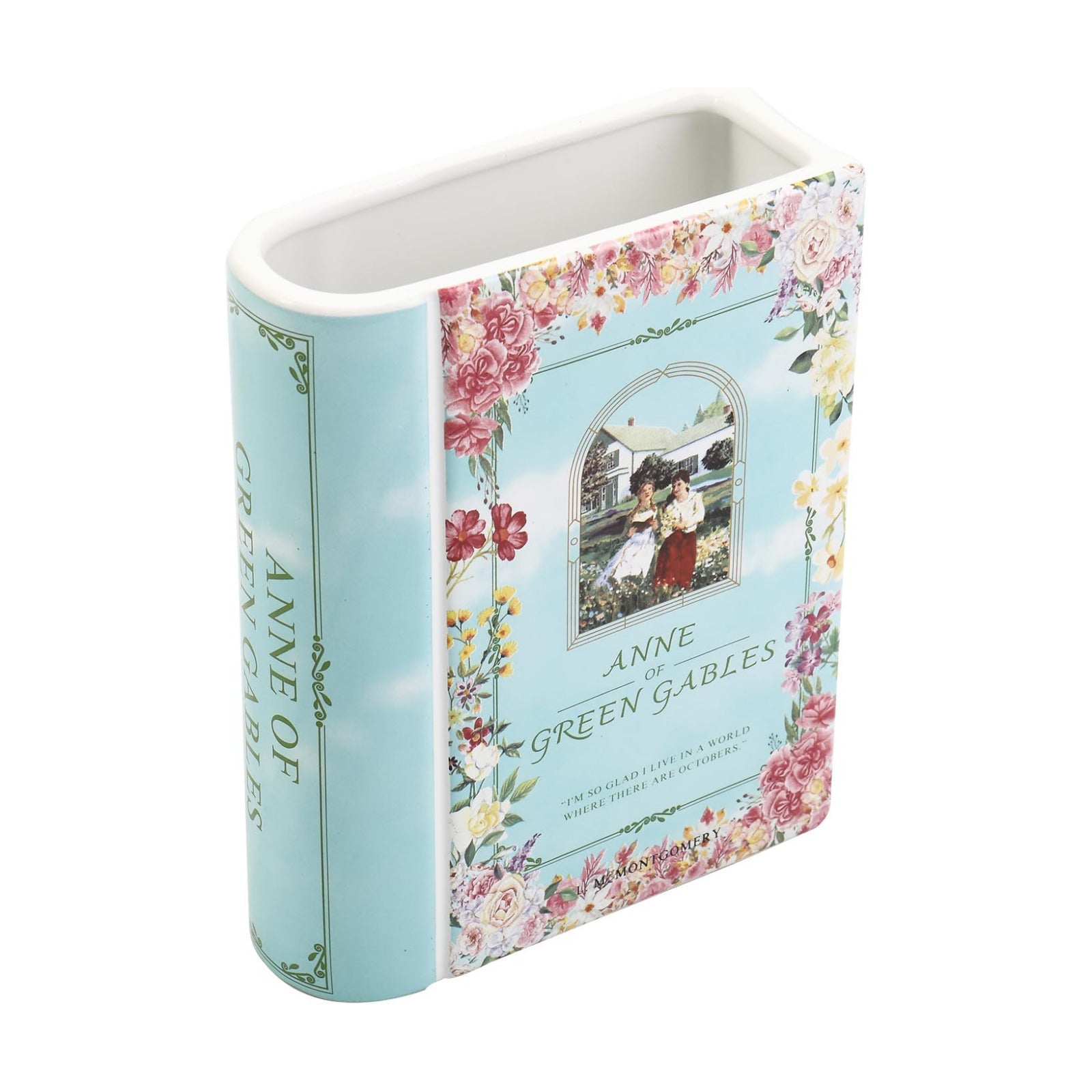 Ceramic Book Vase / Anne / Ceramic-8
