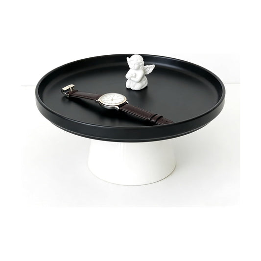 Round Ceramic Tray Decor