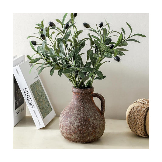 Farmhouse Rusty Vases / 204-2-7.1in / 7.1 Inch
