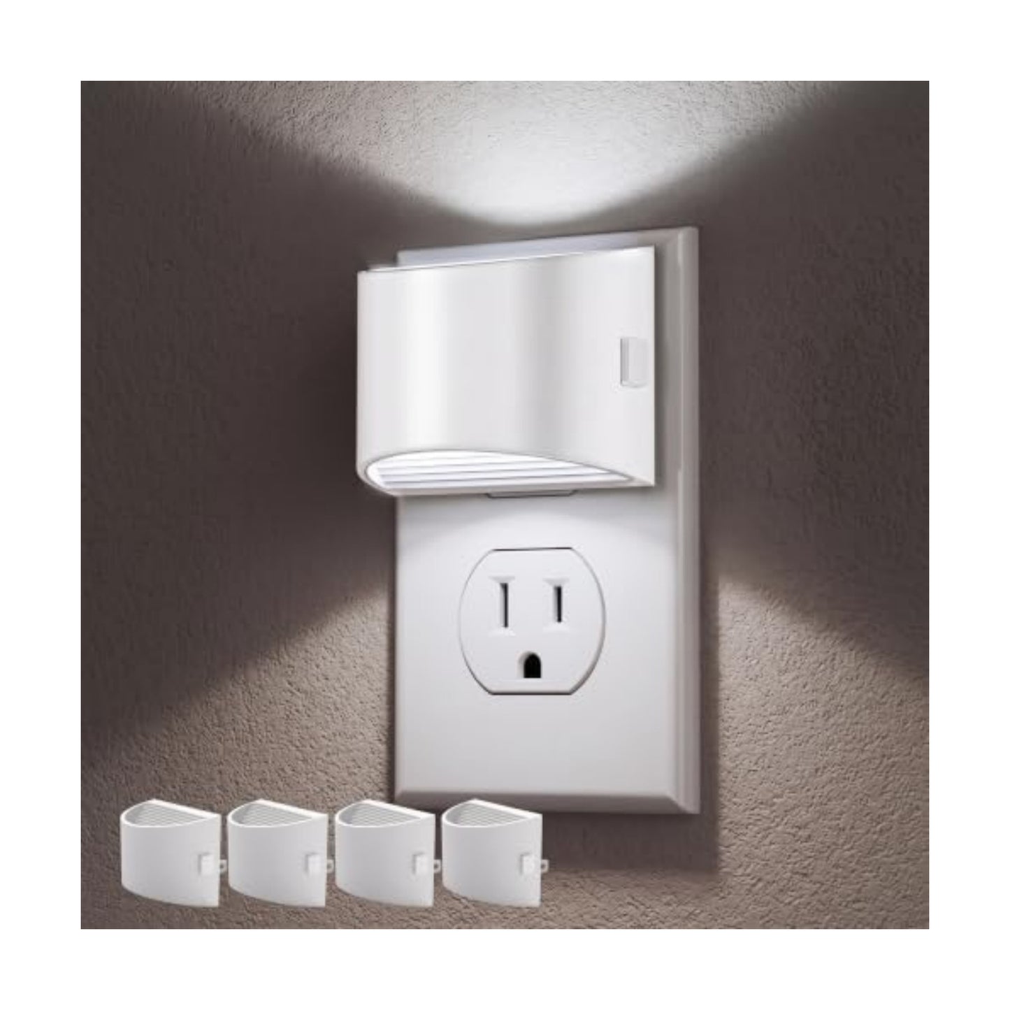 DORESshop Night Light, Night Lights Plug into Wall, Adjustable, 5000K