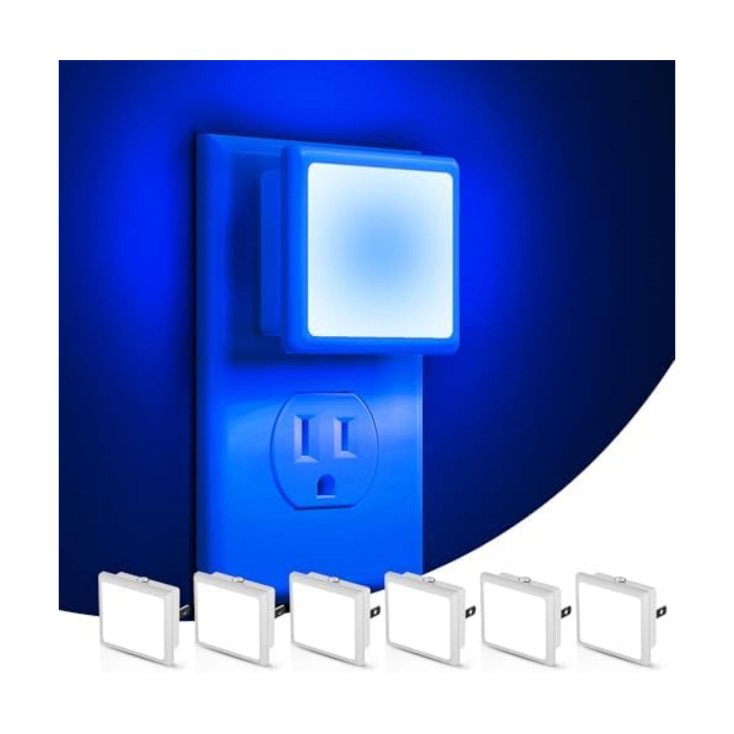 L LOHAS LED Night Light,Night Lights Plug into Wall, Dusk-to-Dawn Sensor