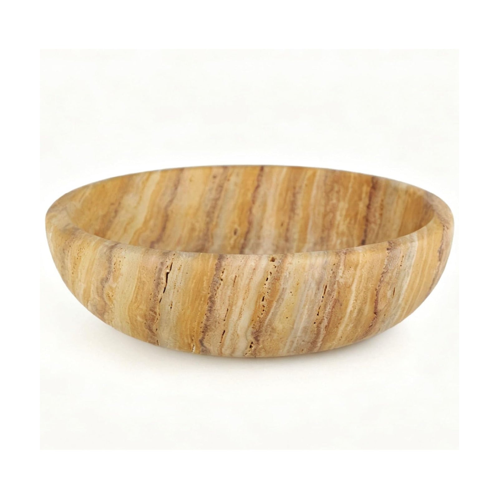 7.8" Decorative Key & Fruit Bowl for Bohemian / Tiger-stripe / Natural