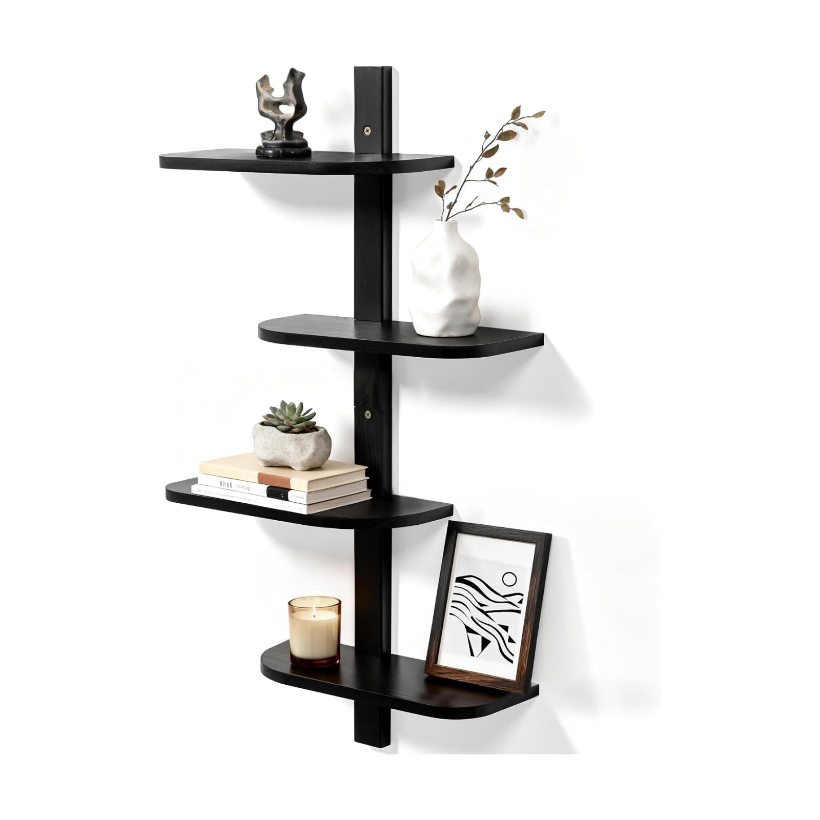 Floating Shelves / Black
