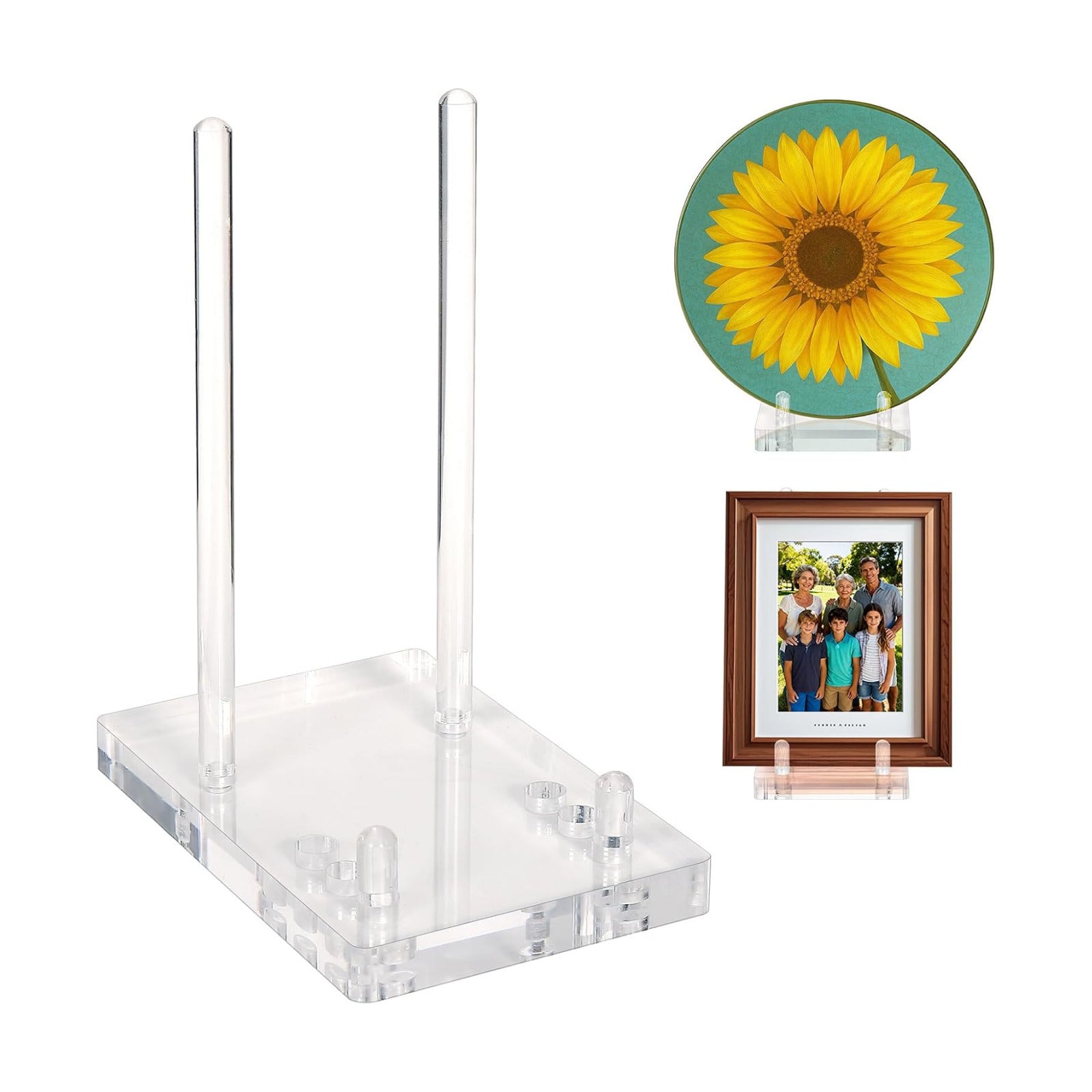 Acrylic Plate Stand for Display / Clear