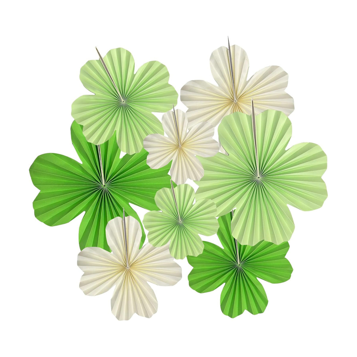 Paper Flowers for Classroom Sage Green Flower Fans for Floral Backdrop