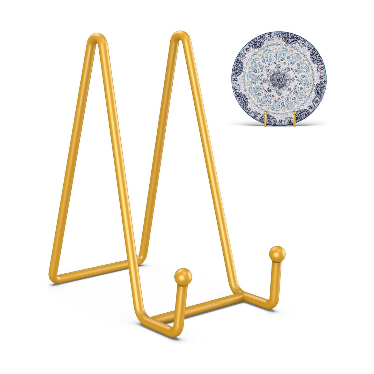 Metal Table Easel Display Stand / 12 Packs / 6 Inch / Set of 12