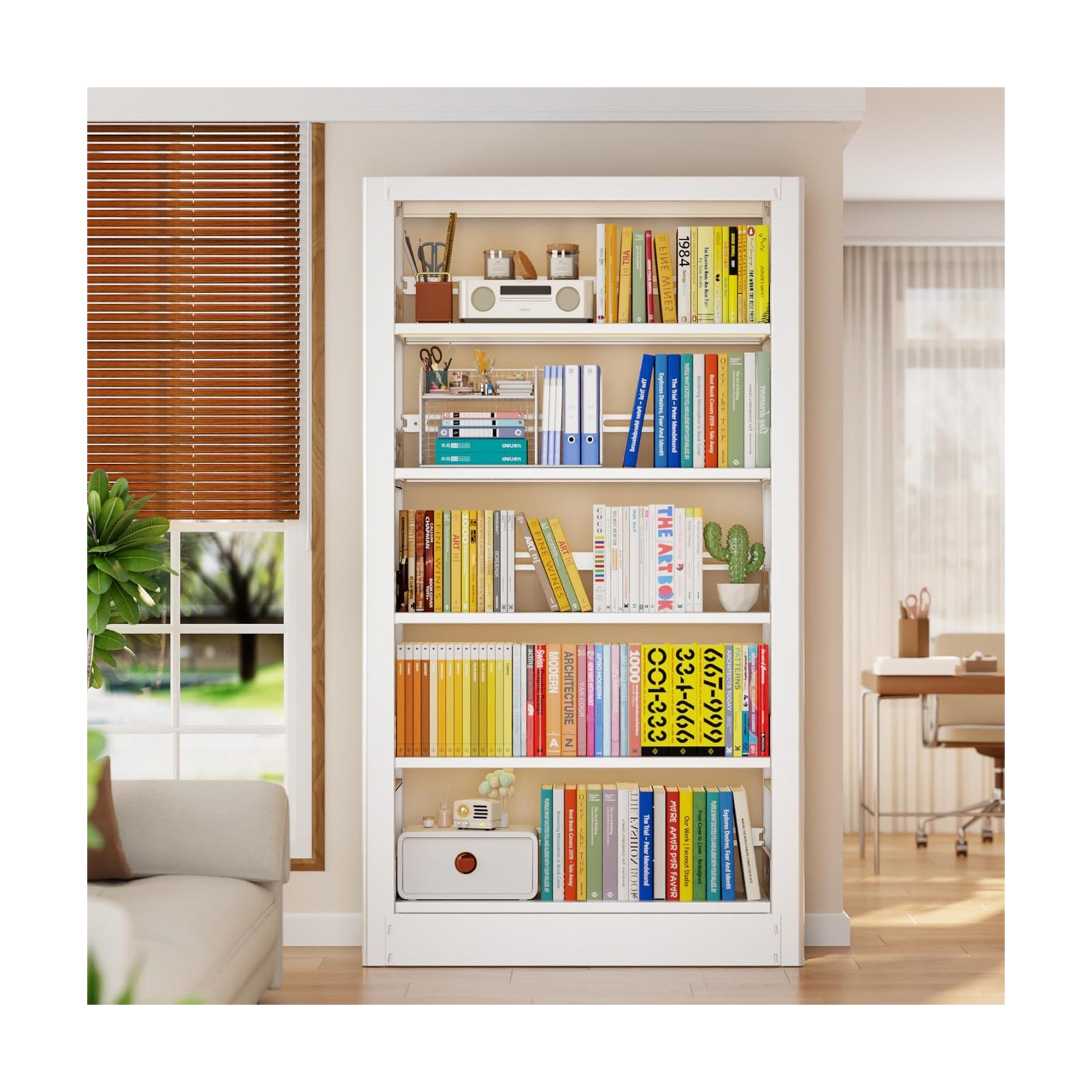 Heavy Duty Book / 37.4" Wide / White
