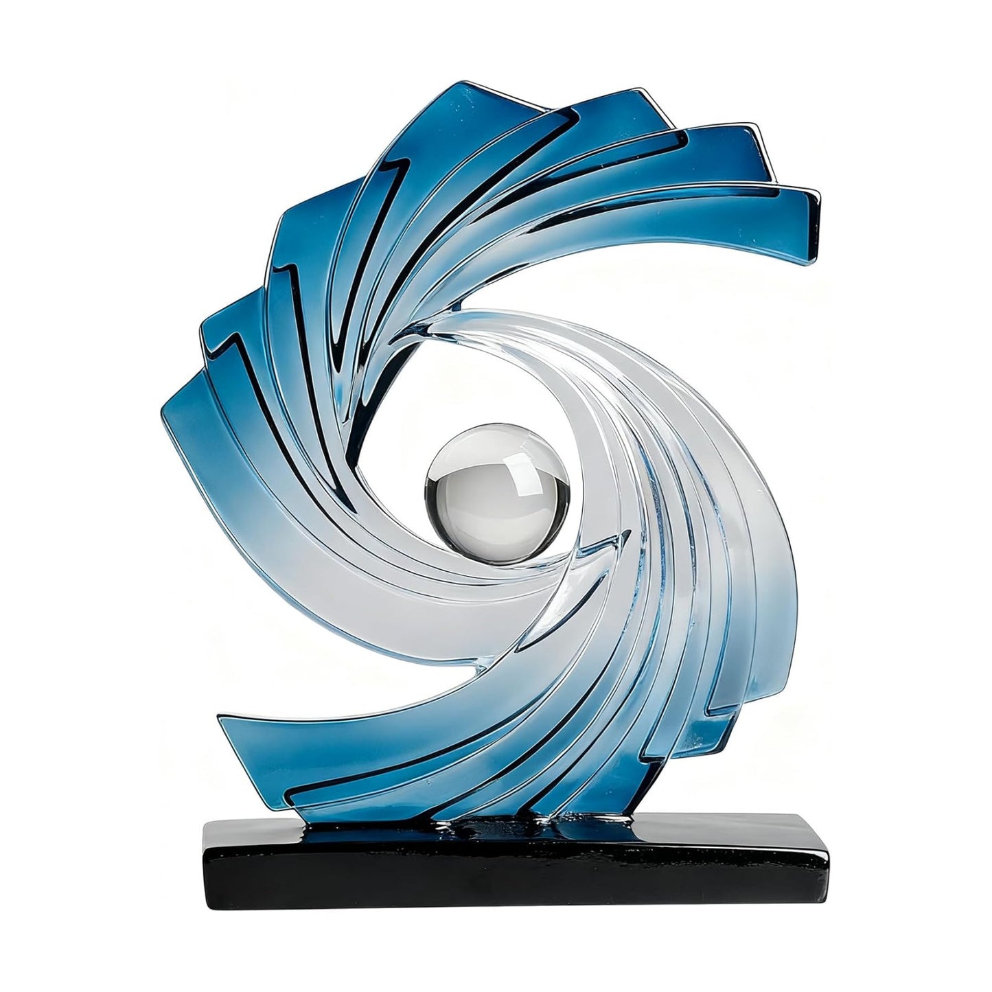 Abstract Art Statue / Blue