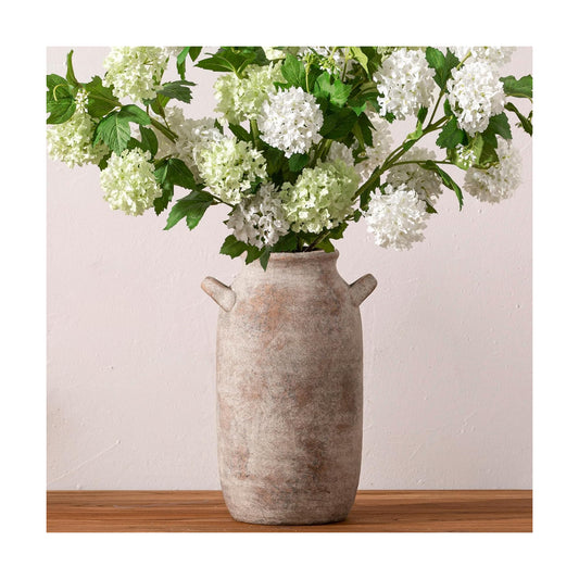 Tall Ceramic Farmhouse Rustic Table Vases / 12" Retro