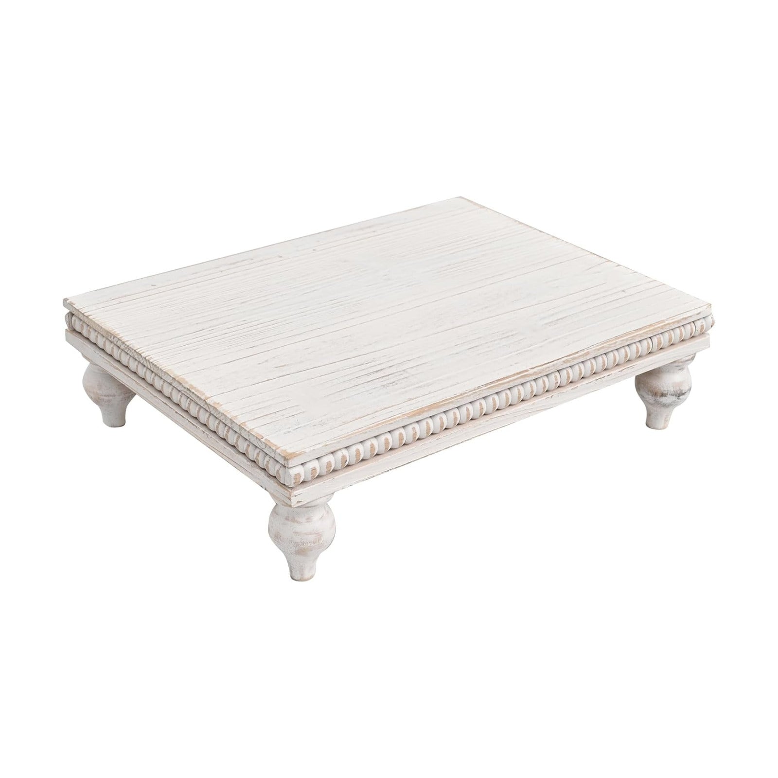 Rustic Shabby Chic Tray / White