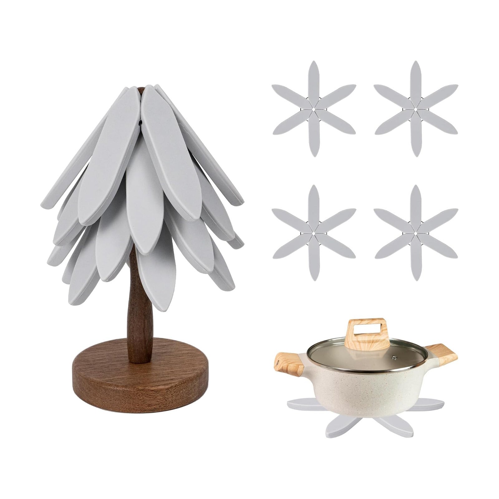 Stand / Hot Pads Pot Holders / Gray