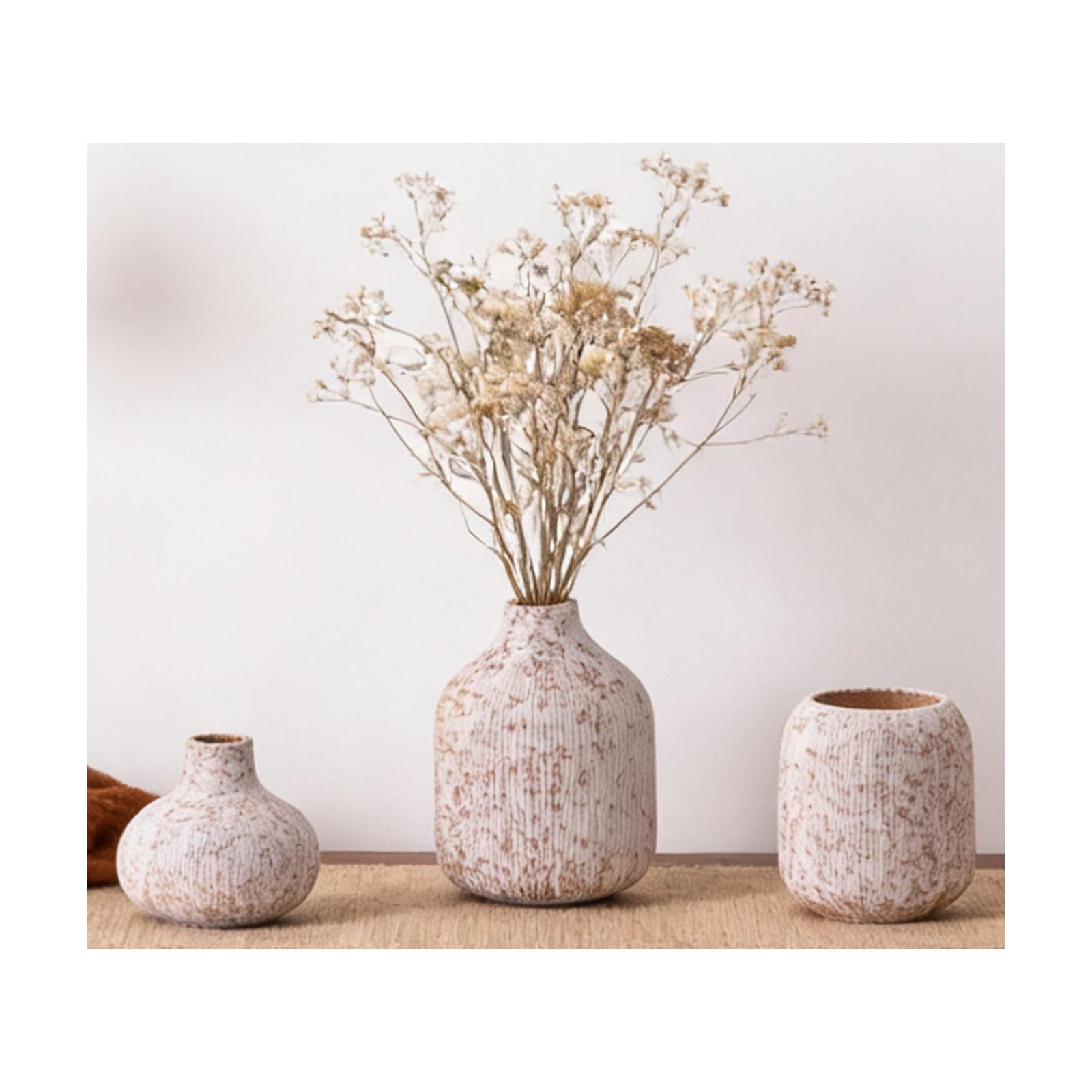 Modern Ceramic Vases Set 3 / 15 Floral