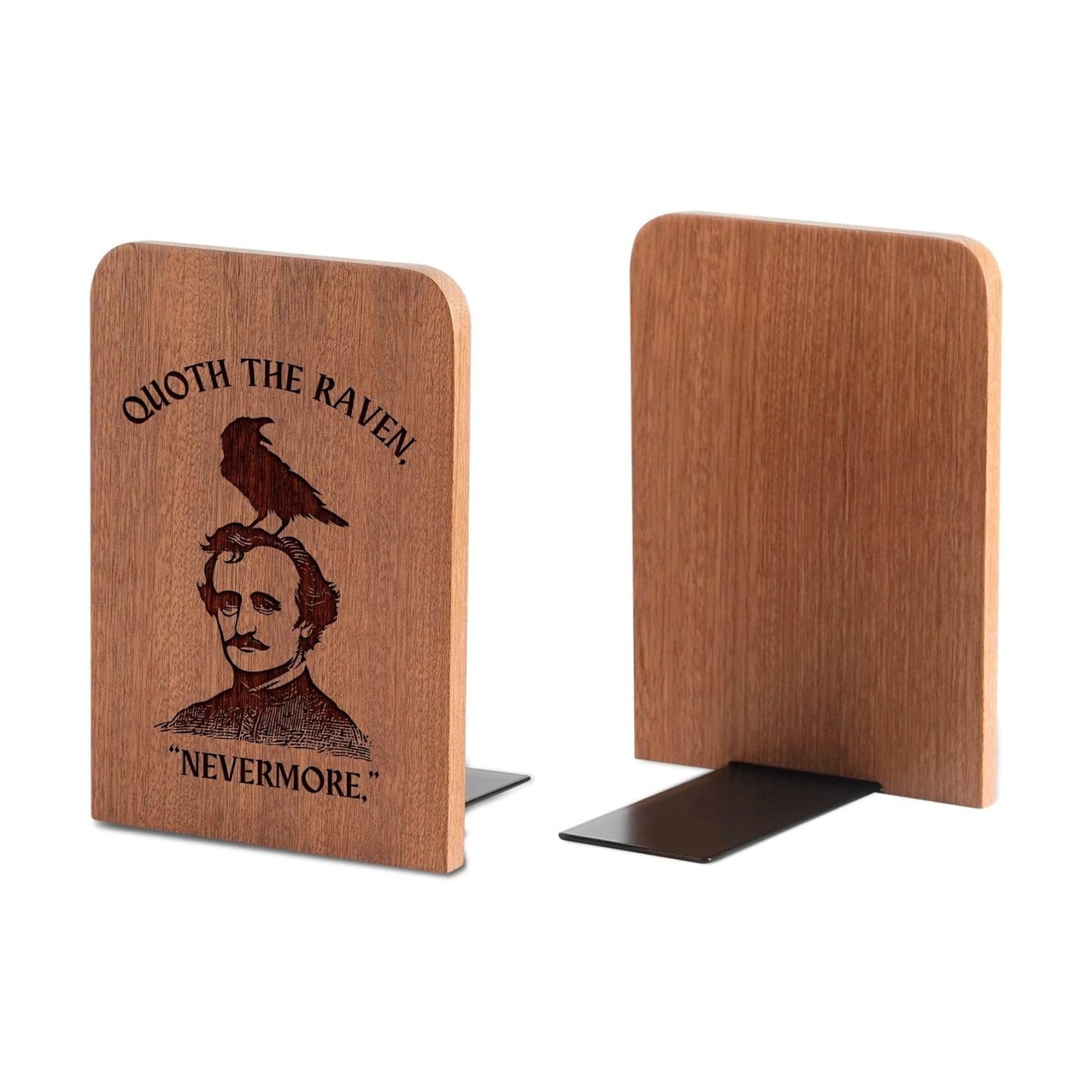 Heavy Duty Wooden Book Ends