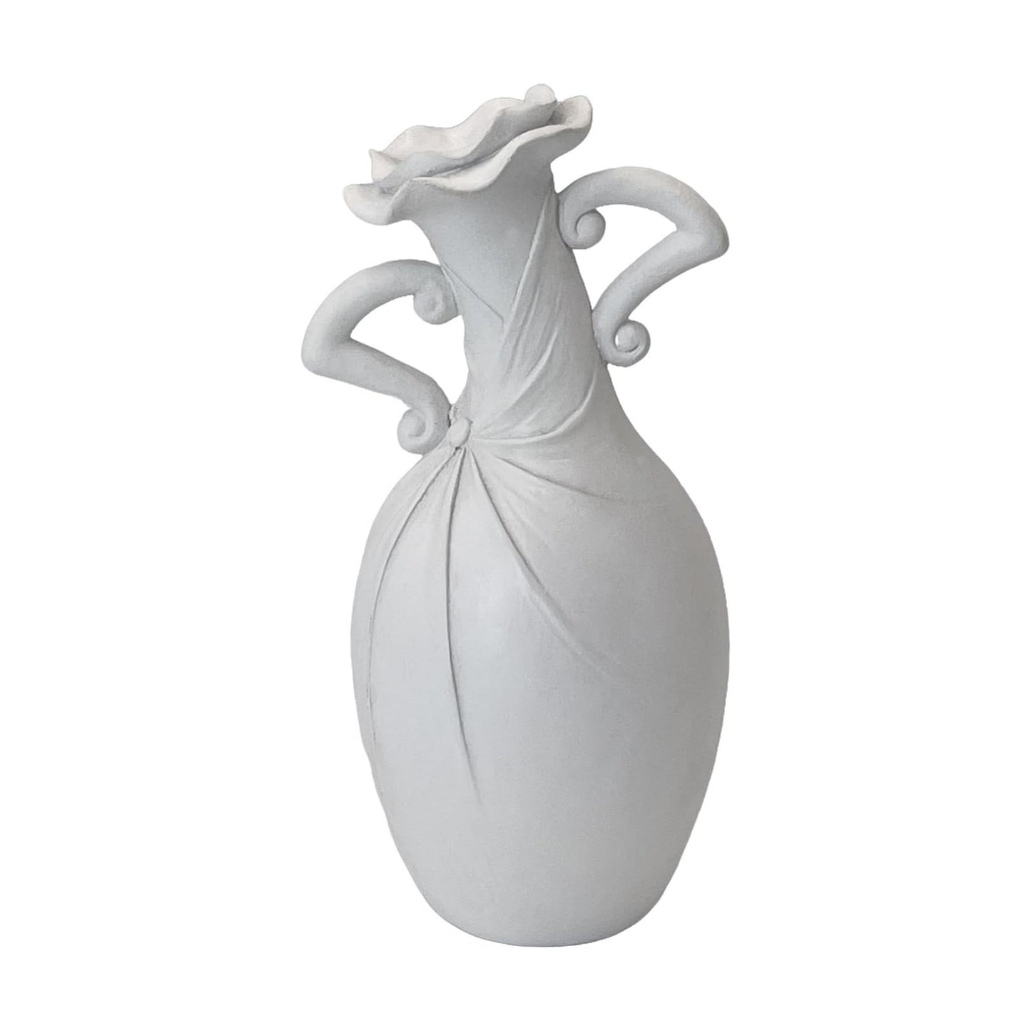 Vase / Resin Small Vase / White