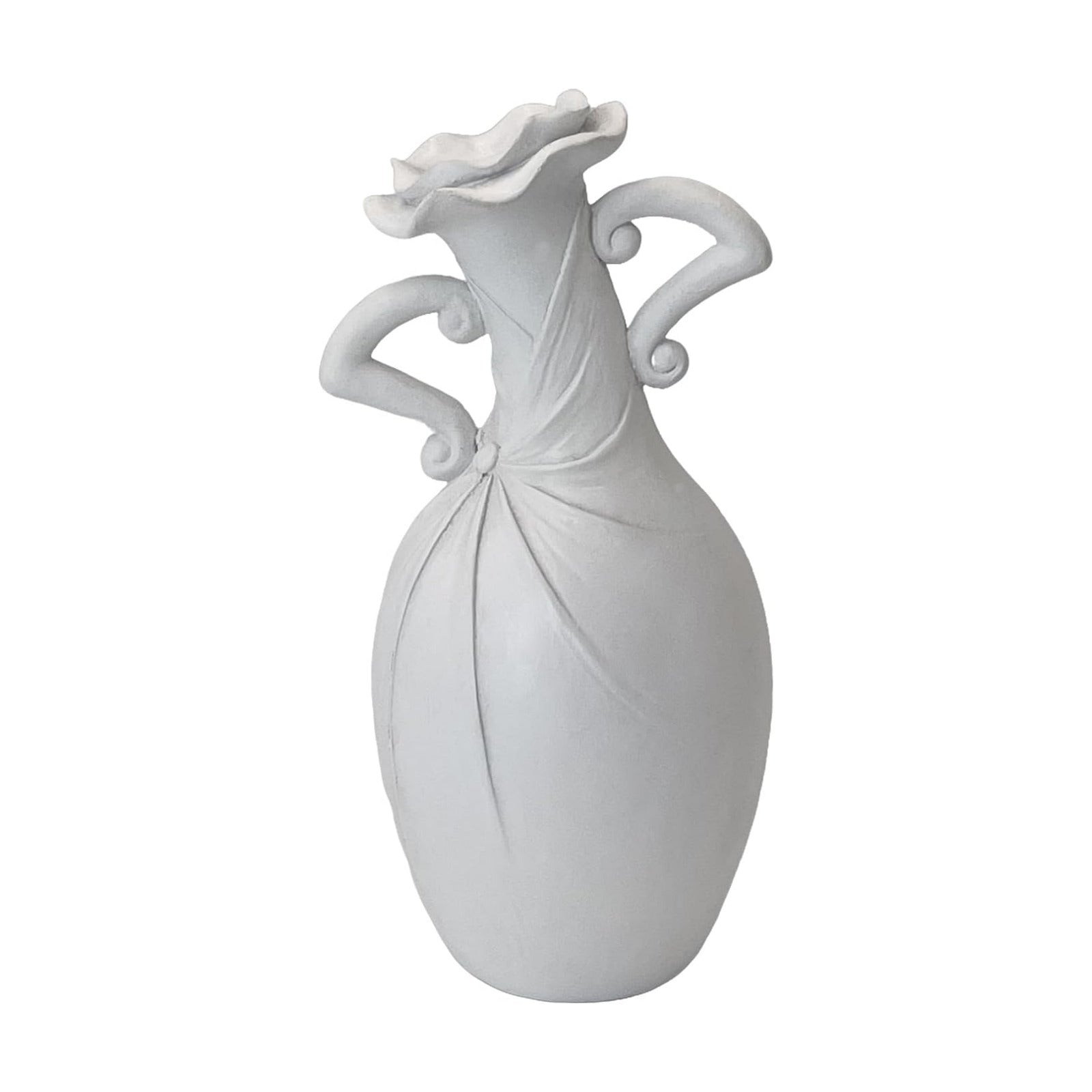 Vase / Resin Small Vase / White