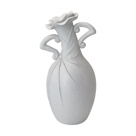 Vase / Resin Small Vase / White