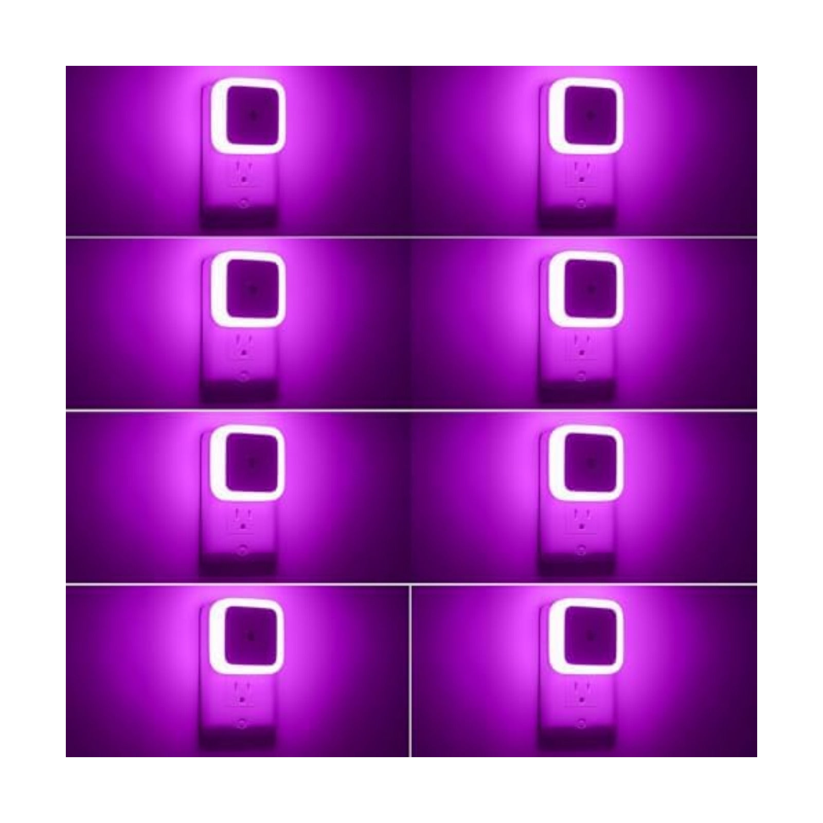 Sujeet Night Light, Night Lights Plug into Wall 8-Pack, Nightlight Plug in Night Light, Dusk to Dawn Night Lamp Led