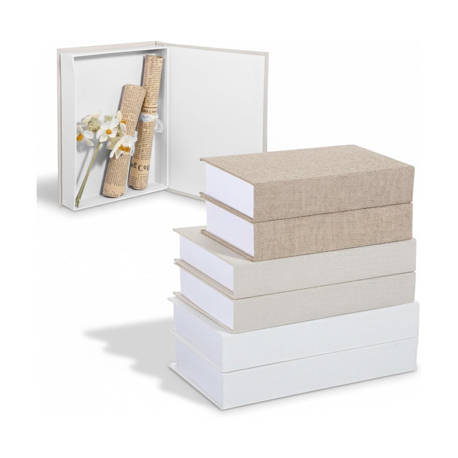 Faux Decorative Books Set / Set of 6