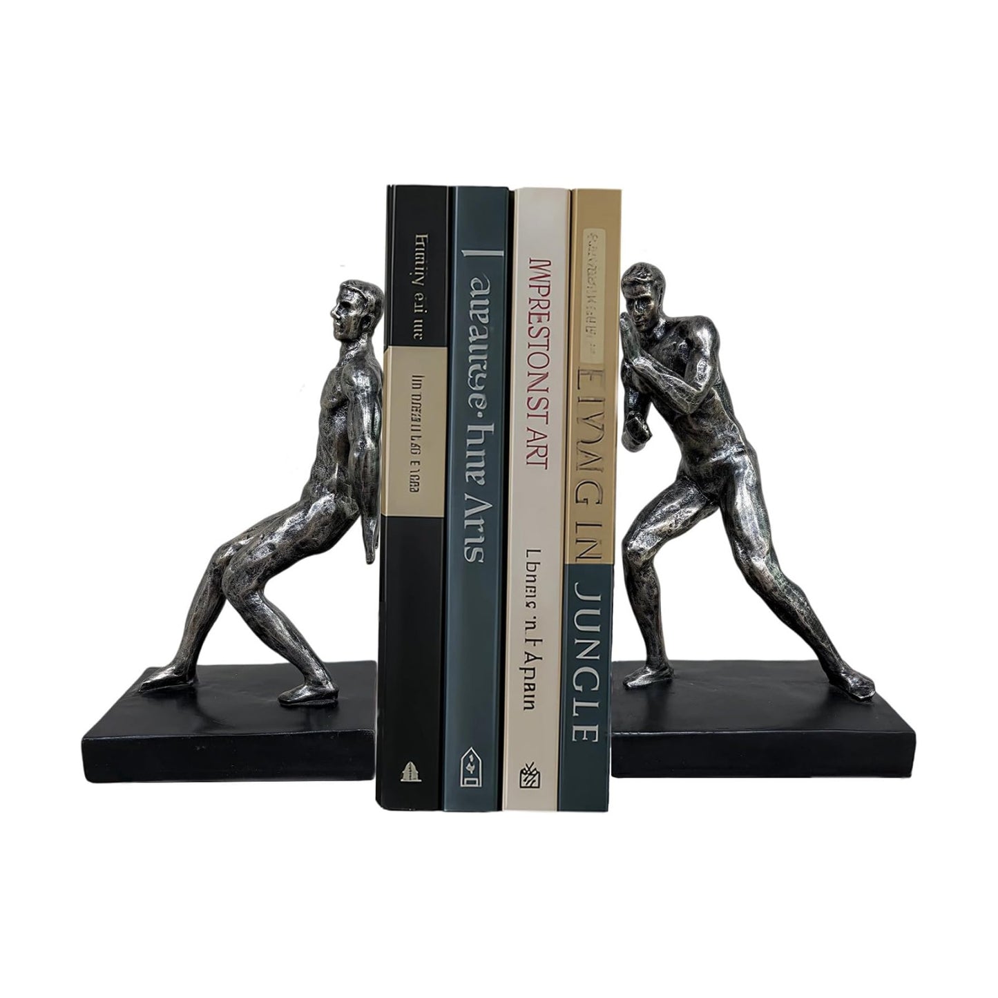 Modern Figure Bookends / Abstract Figure-imitation Copper