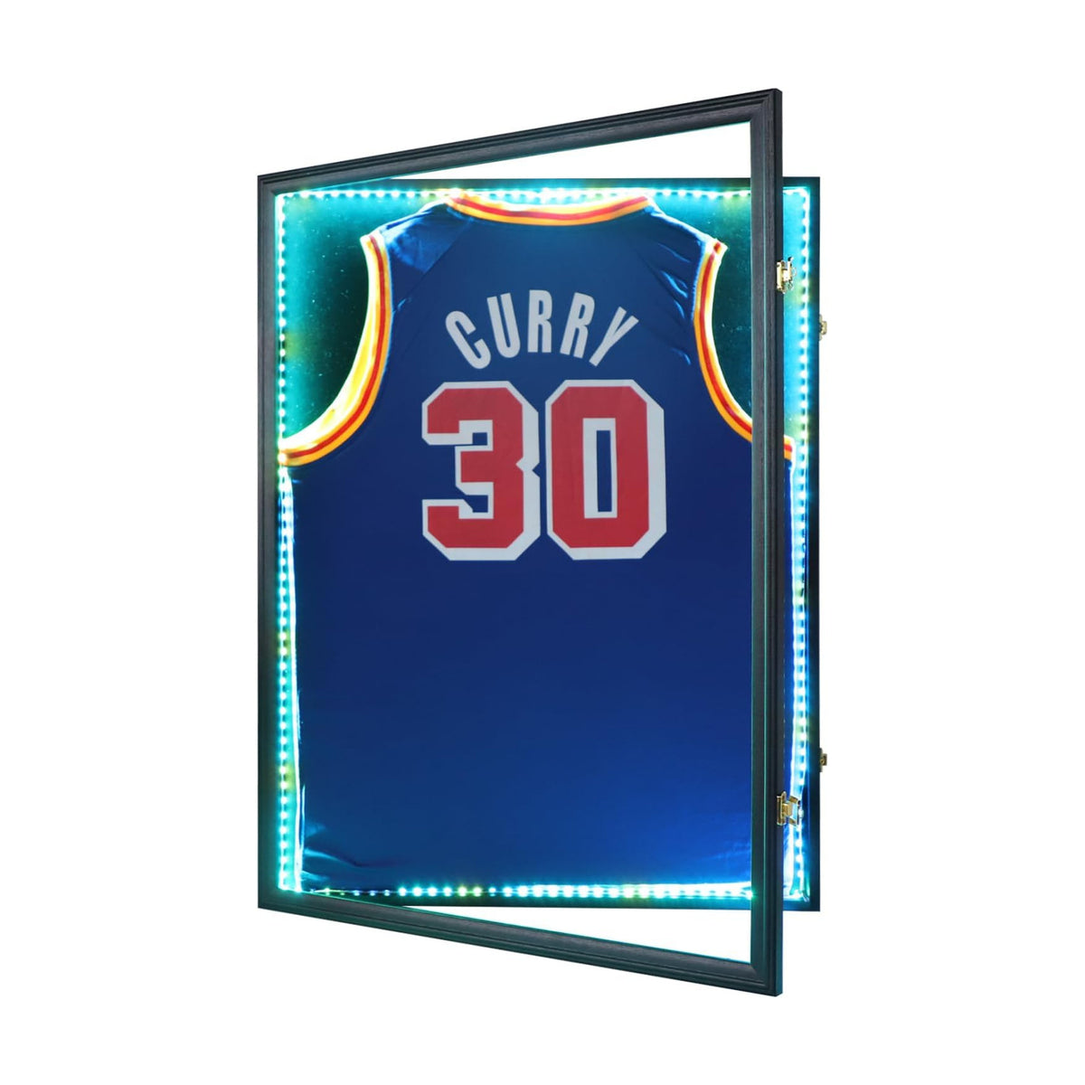Zmiky LED Jersey Frame Shadow Box Sports Jersey Frame for wall Display | LED with remote,shatterproof