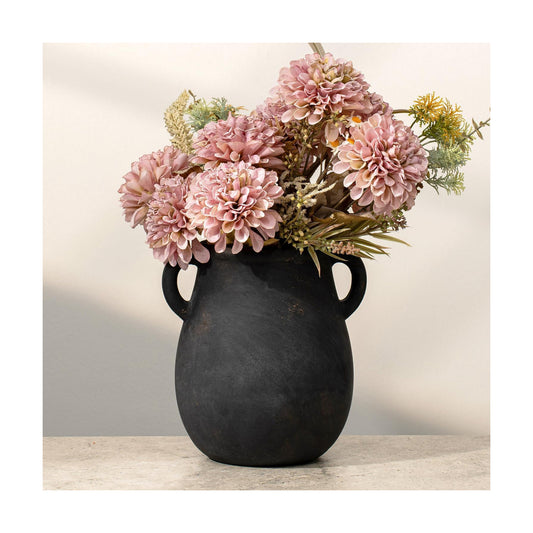 Rustic Farmhouse Vase / 002-bronze / 7.9 Inch