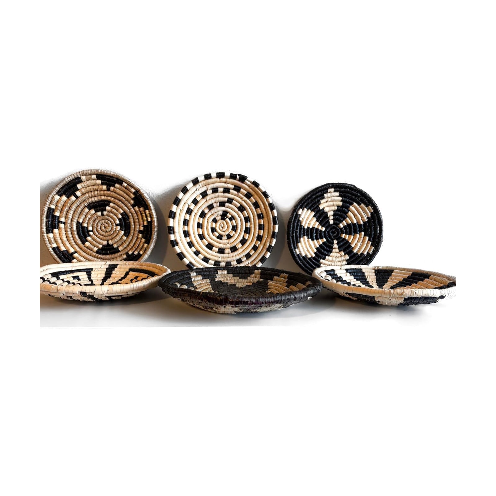 Decorative Woven Baskets / Set of 6