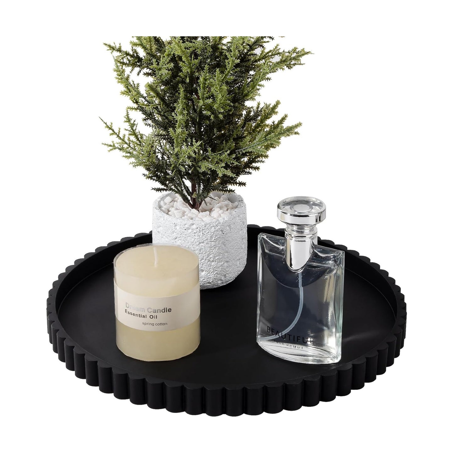 Candle / Black / Set of 12