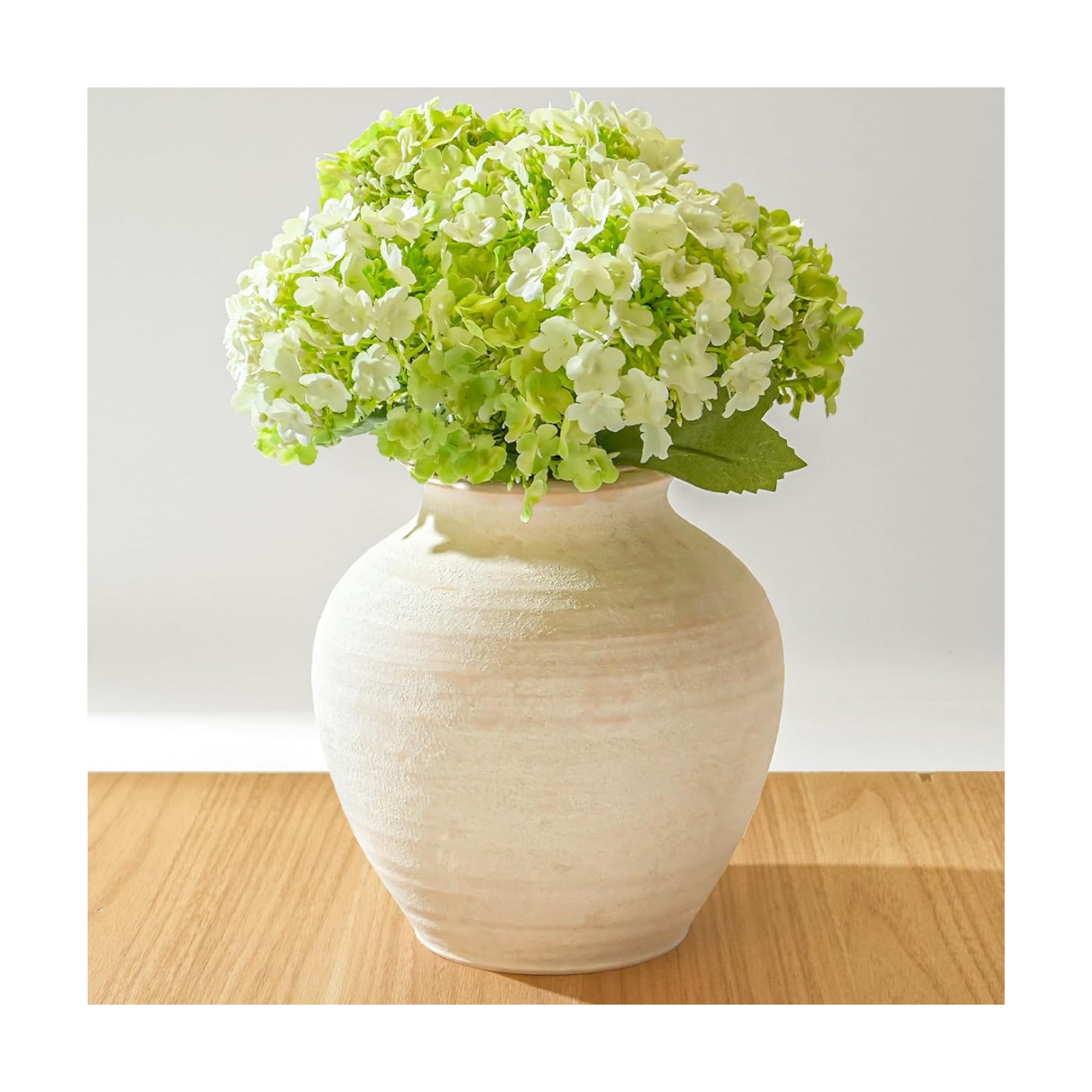 Ceramic Flower Vase Home Decor / 6.2"-white / 6.2 Inch