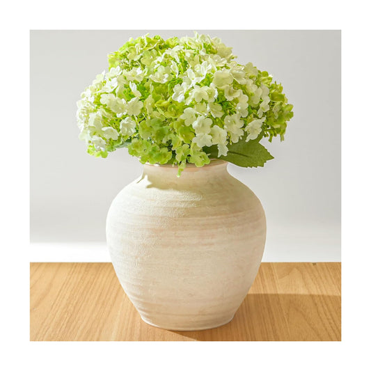 Ceramic Flower Vase Home Decor / 6.2"-white / 6.2 Inch